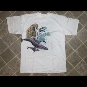 Natural wonders single stitch vintage t-shirt